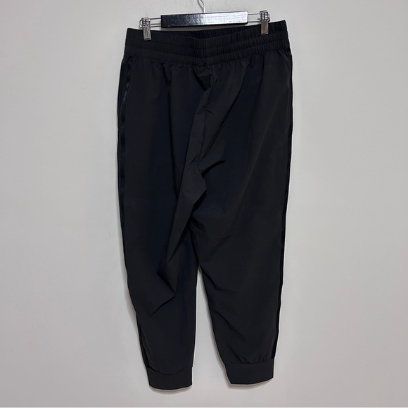 Adidas Black lightweight Recycled Polyester Joggers women’s Size Large Sports - Picture 3 of 10